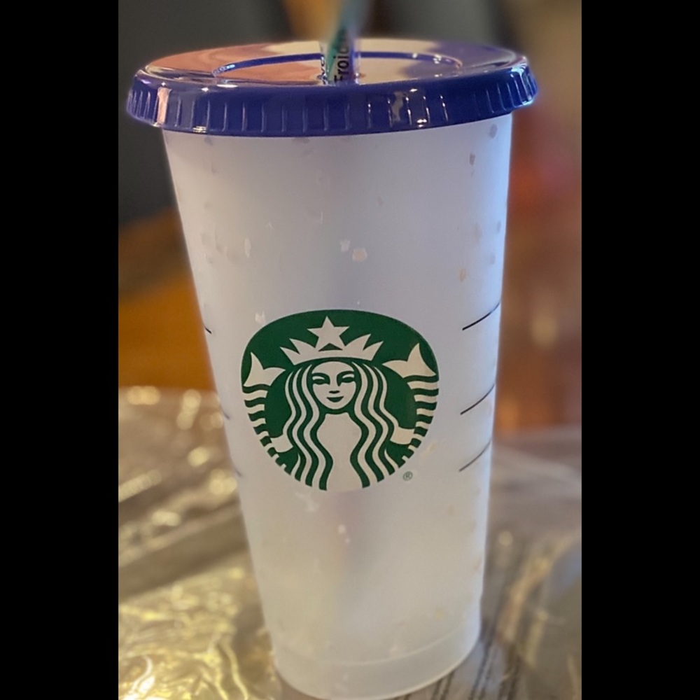 Confetti Starbucks cup